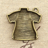 10pcs Charms No.1 Football Soccer Clothes 25x26mm Antique Silver Color Pendants DIY Making Findings Handmade Tibetan Jewelry
