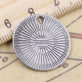 10pcs Charms Plates She Believed She Could So She Did 22x22mm Antique Silver Color Pendants Making DIY Jewelry Factory Wholesale