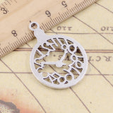10pcs Charms Pocket Watch 39x29mm Tibetan Silver Color Pendants Antique Jewelry Making DIY Handmade Craft Pendant