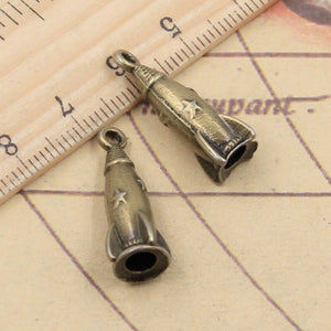10pcs Charms Rocket Spaceship 24x9x9mm DIY Retro Jewelry Braclet Necklace Antique Bronze Silver Color Pendant EF3594