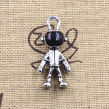 10pcs Charms Space Man Universe Astronaut Star Antique Silver Color Pendants DIY Crafts Making Findings Handmade Tibetan Jewelry