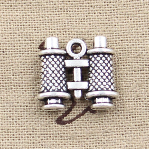 10pcs Charms Telescope 14x15x3mm Antique Silver Pendants DIY Necklace Crafts Making Findings Handmade Tibetan Jewelry