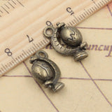 10pcs Charms Tellurian Earth Globe 17x12mm Tibetan Silver Color Pendants Antique Jewelry Making DIY Handmade Craft