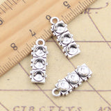 10pcs Charms Traffic Signal Light 20x7x5mm Tibetan Silver Color Pendants Antique Jewelry Making DIY Handmade Craft EF4189