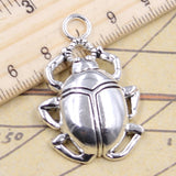 10pcs Charms bug beatles beetle 40x27mm Tibetan Silver Color Pendants Antique Jewelry Making DIY Handmade Craft
