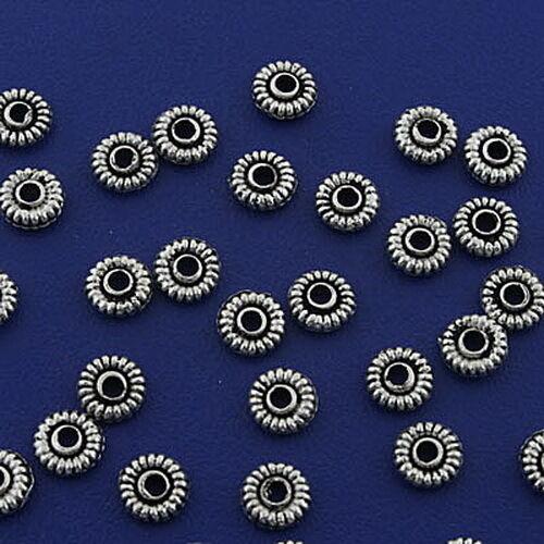 200pcs Tibetan silver daisy spacer beads h2995
