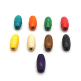 Rice Beads Oval Rice Shaped Macaron Color Maple Beads