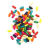 Rice Beads Oval Rice Shaped Macaron Color Maple Beads