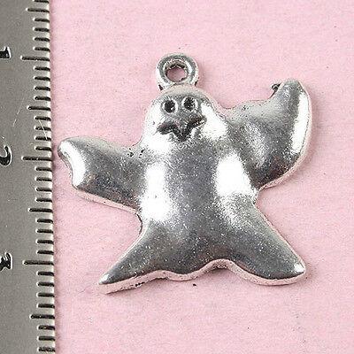 12pcs Tibetan silver ghost charms Findings h1694