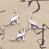 15pcs Charms Dinosaur Plesiosaur 21x25mm Antique Silver Color Pendants DIY Crafts Making Findings Handmade Tibetan Jewelry