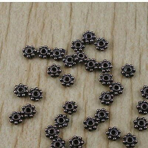 200pcs copper-tone spacer beads h2903