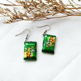 Fashion Jewelry Hook Earring instant noodles Earring Food Earring