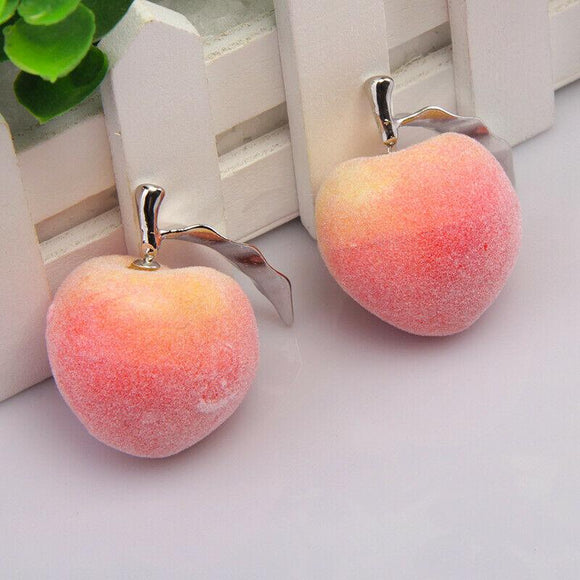 Fashion Jewelry Stud Earring Sweet peach Earring lovely Earring