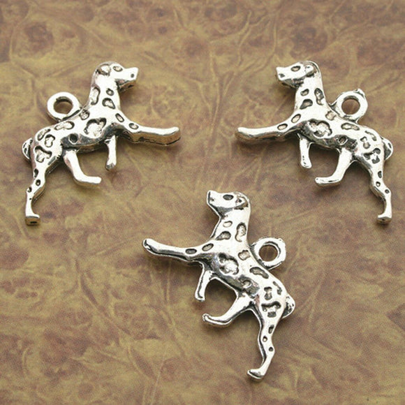 10pcs Tibetan Silver deer charm pendants X0153
