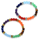 7 Chakra Beads Natural stones beads Yoga Reiki charm Necklace Bracelets to Pick