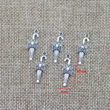 20 Pieces 8*27mm Newest Style Alloy Antique Silver Color Umbrella Charms Pendant Accessory For DIY Jewelry Making