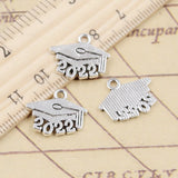 20pcs Charms 2020 2021 2022 Graduation Cap Diploma 14x17mm Tibetan Silver Color Pendants Antique  Making DIY Handmade Jewelr