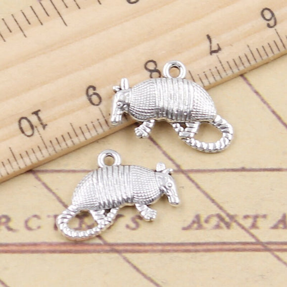 20pcs Charms Animal Anteater Myrmecophagidae 13x19mm Tibetan Silver Color Pendants Antique Jewelry Making DIY Handmade Craft