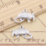 20pcs Charms Animal Anteater Myrmecophagidae 13x19mm Tibetan Silver Color Pendants Antique Jewelry Making DIY Handmade Craft