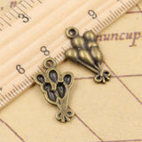20pcs Charms Bunch Of Balloons 23x13mm Tibetan Bronze Silver Color Pendants Antique Jewelry Making DIY Handmade Craft EF4685