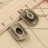 20pcs Charms Cowboy Hat 23x13mm Tibetan Silver Color Pendants Antique Jewelry Making DIY Handmade Craft Bronze Pendant