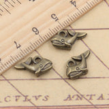 20pcs Charms Double Sided Whale 15x20mm Tibetan Bronze Silver Color Pendants Antique Jewelry Making DIY Handmade Craft