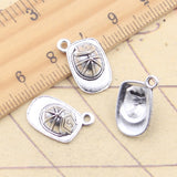 20pcs Charms Helmet Hat Cap 17x11x6mm Tibetan Silver Color Pendants Antique Jewelry Making DIY Handmade Craft