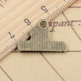 20pcs Charms I Love Swimming 22x15mm Tibetan Bronze Silver Color Pendants Antique Jewelry Making DIY Handmade Craft