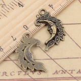 20pcs Charms Moon Dagoba 27x17mm Tibetan Silver Color DIY Retro Jewelry Bracelet Necklace Antique Bronze Silver Color Pendant h3042