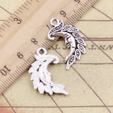 20pcs Charms Moon Dagoba 27x17mm Tibetan Silver Color DIY Retro Jewelry Bracelet Necklace Antique Bronze Silver Color Pendant h3042