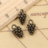 20pcs Charms Pine Cone 12x7x7mm Tibetan Bronze Silver Color Pendants Antique Jewelry Making DIY Handmade Craft Pendant
