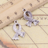 20pcs Charms Scarf 23x16mm Tibetan Bronze Silver Color Pendants Antique Jewelry Making DIY Handmade Craft ef0203
