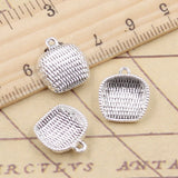 20pcs Charms Tools Dustpan Sieve Loop 15x13mm Tibetan Silver Color Pendants Antique Jewelry Making DIY Handmade Craft