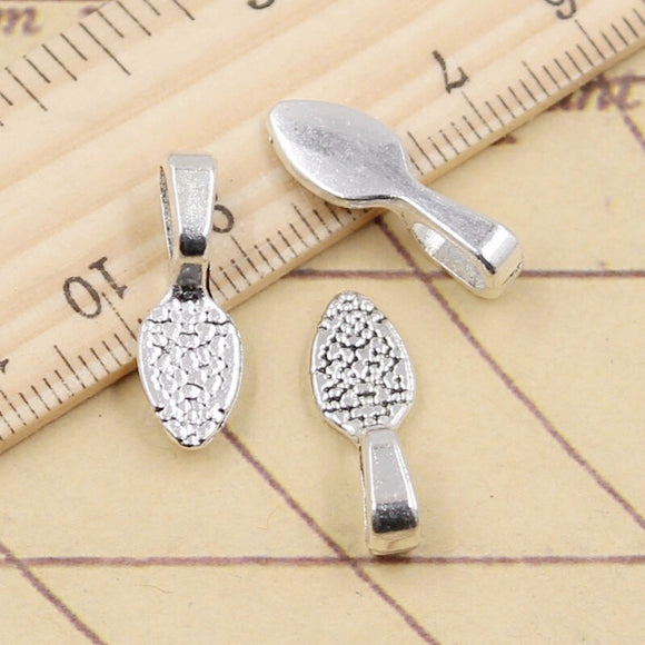 20pcs Charms Tools Trowel Small Shovel 21x8mm Tibetan Silver Color Pendants Antique Jewelry Making DIY Handmade Craft