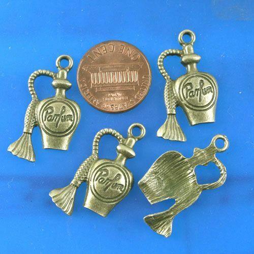 10pcs antiqued bronze pattern pendant charm G1455