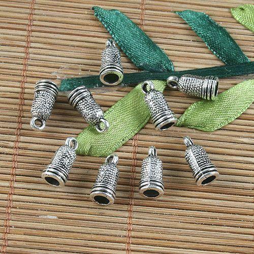 20pcs tibetan  silver color bell jar design pendant charm G1148