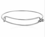 HOT! Fashion Wire Bangle Charm for jewery Bracelet DIY making