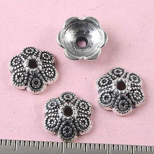 40pcs Tibetan silver crafted torus spacer beads H0200