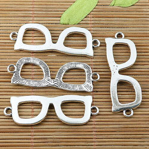 7pcs tibetan silver tone eyeglass frame connector EF1996