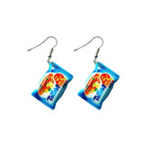 Fashion Jewelry Hook Earring instant noodles Earring Food Earring