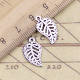 30pcs Charms 18x10mm Tibetan Bronze Silver Color Pendants Antique Jewelry Making DIY Handmade Craft Pendant