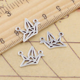 30pcs Charms Peace Dove 12x16mm Tibetan Silver Color Pendants Antique Jewelry Making DIY Handmade Craft