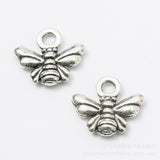 30pcs Charms bee 10x11mm Tibetan Silver Plated Bronze Gold Pendants Antique Jewelry Making DIY Handmade Craft
