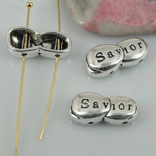 8pcs tibetan silver color SVIOR religious cover findings EF0438