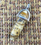 Natural Gemstone Hexagonal Point Reiki Chakra Healing Pendant For Necklace