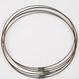 5PCS 16inch Stainless Steel Chain Necklace magnetic Clasp assorted freeshipping