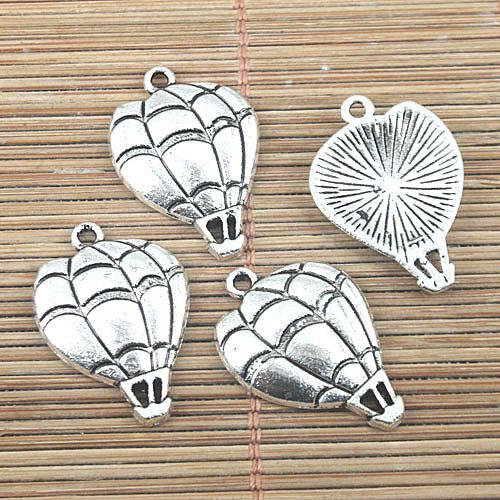 10pcs tibetan silver color Balloon design charms H0724