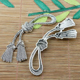 2pcs Tibetan silver nice rope findings EF2040