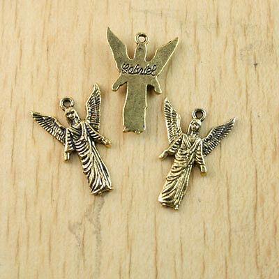 10pcs dark gold-tone ARCHANGEL GABRIELcharms h1306