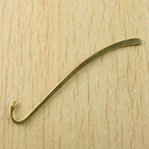 5pcs Gold-tone simple style Crafted Bookmark h1017